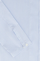 Havana Long Sleeve Shirt in Silk and Cotton - Light Blue | Umit Benan