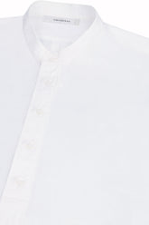 Julian Shirt in Cotton - White | Umit Benan