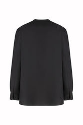 Jared Shirt in Silk - Black | Umit Benan