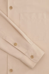 Santiago Overshirt in Silk - Light Cream | Umit Benan