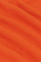 Milano Crew Neck in Cashmere - Tangerine | Umit Benan