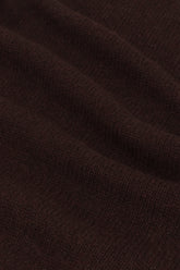 Milano Crew Neck in Cashmere - Burnt Brown | Umit Benan