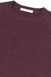 Milano Crew Neck in Cashmere - Amethyst | Umit Benan
