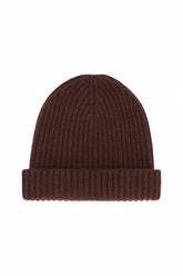 Murray Beanie in Cashmere - Burnt Brown | Umit Benan