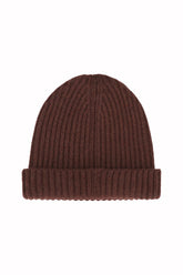 Murray Beanie in Cashmere - Burnt Brown | Umit Benan
