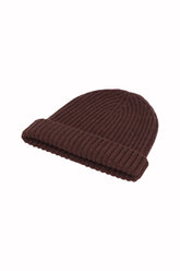 Murray Beanie in Cashmere - Burnt Brown | Umit Benan