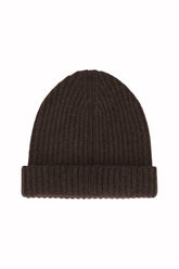 Murray Beanie in Cashmere - Dark Wood | Umit Benan