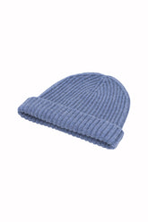 Murray Beanie in Cashmere - Oxford Blue | Umit Benan