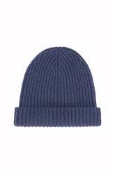 Murray Beanie in Cashmere - Deep Navy | Umit Benan