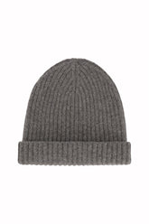 Murray Beanie in Cashmere - Charcoal Grey | Umit Benan