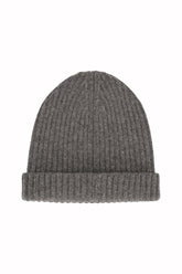 Murray Beanie in Cashmere - Charcoal Grey | Umit Benan