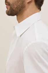 Ben Classic Shirt in Cotton - White | Umit Benan