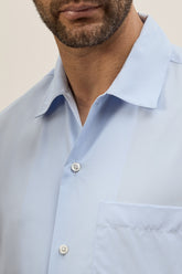 Weekend Shirt in Cotton - Light Blue | Umit Benan