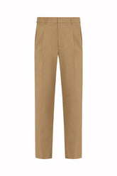 Bernard Trousers in Cotton - Tobacco | Umit Benan