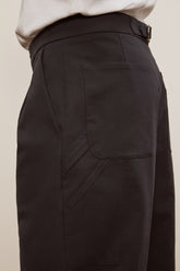 Carpenter Trousers in Cotton - Dark Navy | Umit Benan