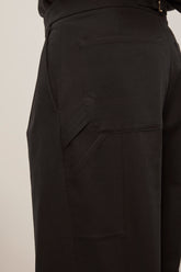 Carpenter Trousers in Cotton - Black | Umit Benan