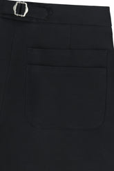 Carpenter Trousers in Cotton - Black | Umit Benan