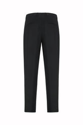 Matt Trousers in Cotton - Black | Umit Benan