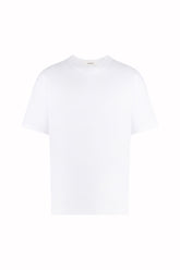 T-shirt James a Maniche Corte in Cotone - Bianco | Umit Benan