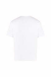 T-shirt James a Maniche Corte in Cotone - Bianco | Umit Benan