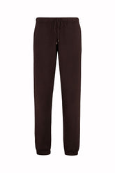 Joggers Sly in Cashmere e Seta - Marrone Benan | Umit Benan