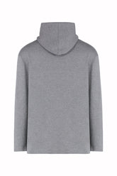 Sunset Hoodie in Cashmere and Silk - Grey | Umit Benan
