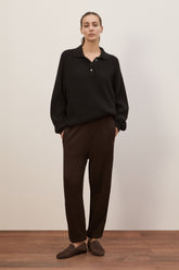 Sly Knit Joggings in Cashmere - Benan Brown | Umit Benan