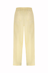 Julian Paradiso Pants in Silk - Banana | Umit Benan