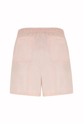 Julian Paradiso Shorts in Silk - Pastel Pink | Umit Benan