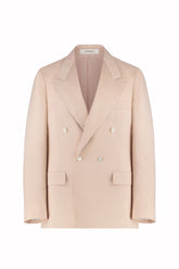 Richard Blazer in Silk - Pastel Pink | Umit Benan