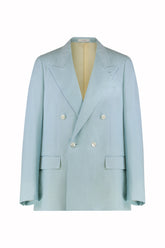 Richard Blazer in Linen and Silk - Smurf | Umit Benan