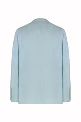 Richard Blazer in Linen and Silk - Smurf | Umit Benan