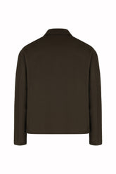 Giacca Norm in Cotone e Viscosa - Fango Scuro | Umit Benan