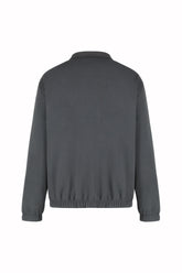 Boat Paradiso Reversible Jacket in Silk - Dark Grey | Umit Benan