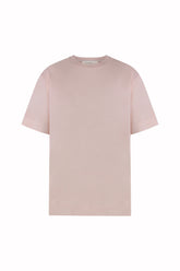 Paradiso T-Shirt in Cotton - Pastel Pink | Umit Benan