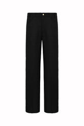 Fede Trousers in Linen - Black | Umit Benan