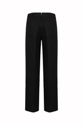 Fede Trousers in Linen - Black | Umit Benan