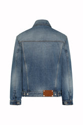 Beth Denim Jacket in Cotton - Medium Wash | Umit Benan