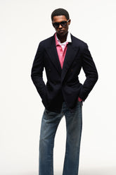 William Blazer in Cashmere - Dark Navy | Umit Benan