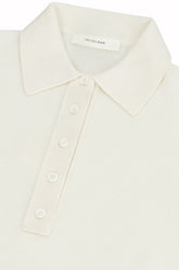 Sunset Polo in Cashmere and Silk - Milk | Umit Benan