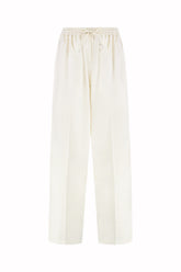 Julian Pants in Silk - Milk | Umit Benan