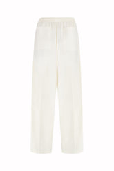 Julian Pants in Silk - Milk | Umit Benan
