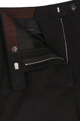 Allegra Trousers in Cotton - Black | Umit Benan