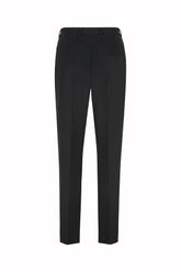 Allegra Trousers in Cotton - Black | Umit Benan