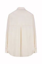 Marghe Shirt in Silk - Milk | Umit Benan