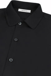 Medina Long Shirt in Silk - Black | Umit Benan