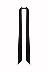 Hedi Bandeau in Silk - Black | Umit Benan