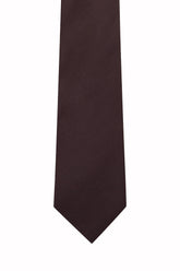 Vincent Tie in Silk - Benan Brown | Umit Benan