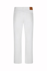 Kevin Jeans in Japanese Cotton - White | Umit Benan