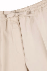 Selly Pants in Cotton and Silk - Light Cream | Umit Benan